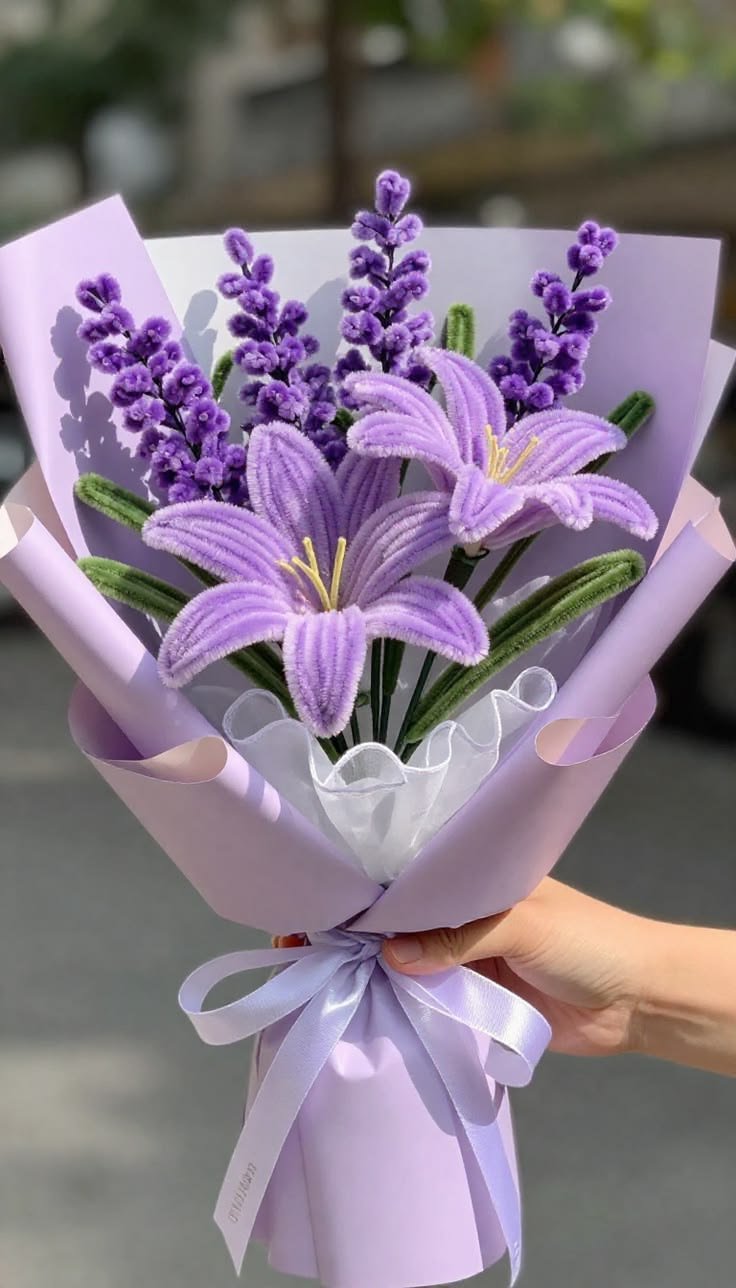 Lavender & Lily Bouquet