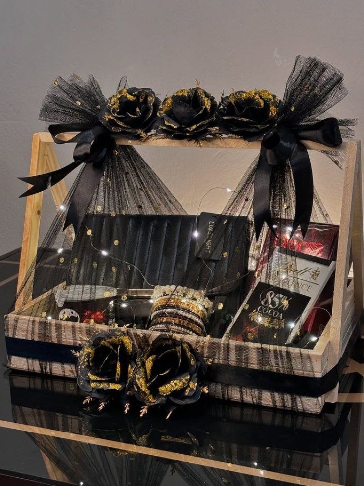 Midnight & Gold Gift Crate