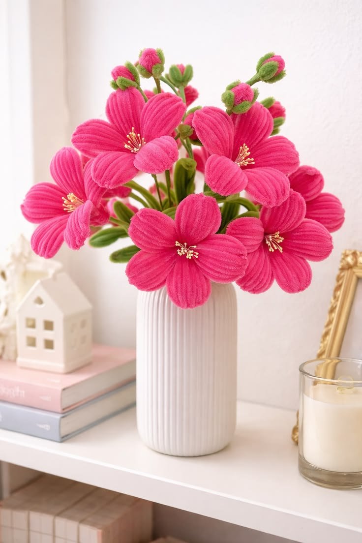 Pink Blossom Vase