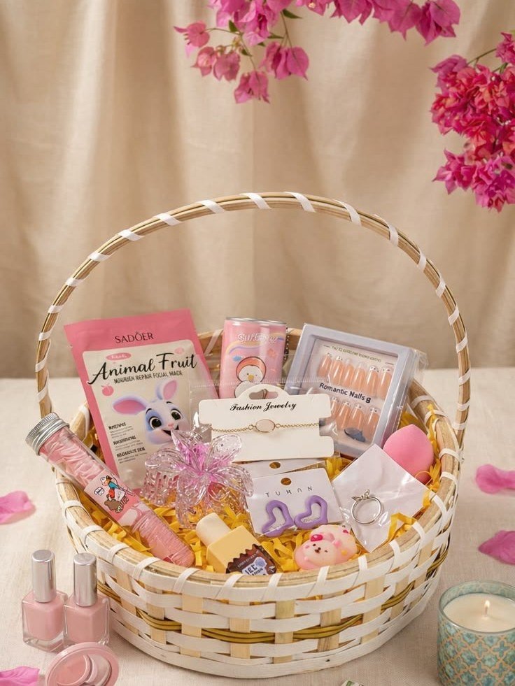 Pink Pamper Basket